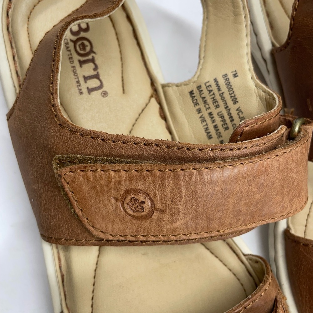 Born Tan Leather Sandals - Picture 5 of 5